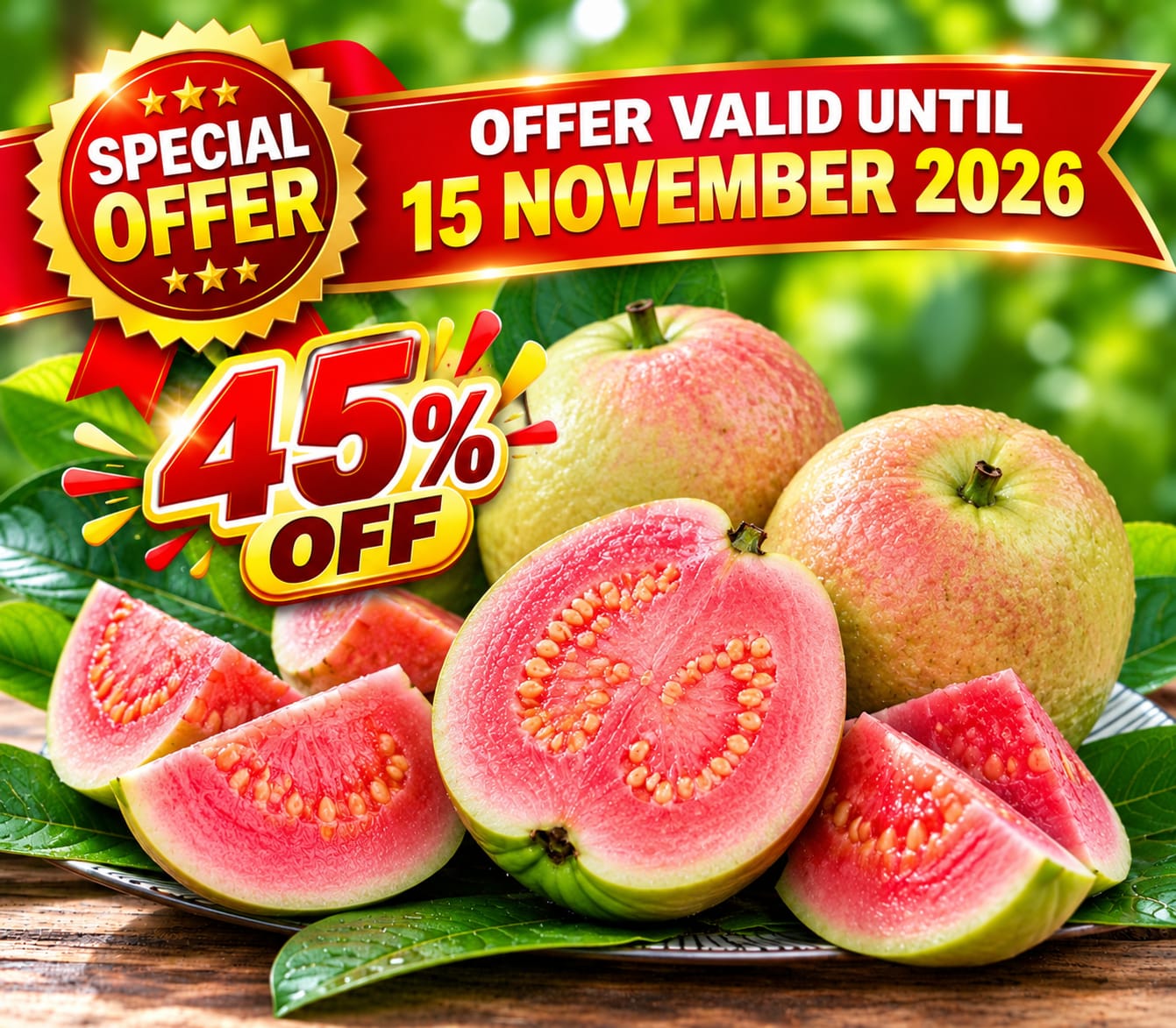 Thai Red King Guava